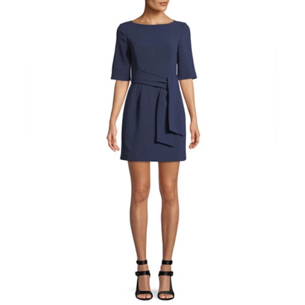 Alice + Olivia Navy Blue Dress